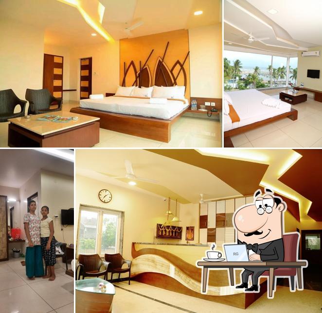 The interior of Annai in Saravana Bhavan Fine Stay and Restaurants - Beach Road