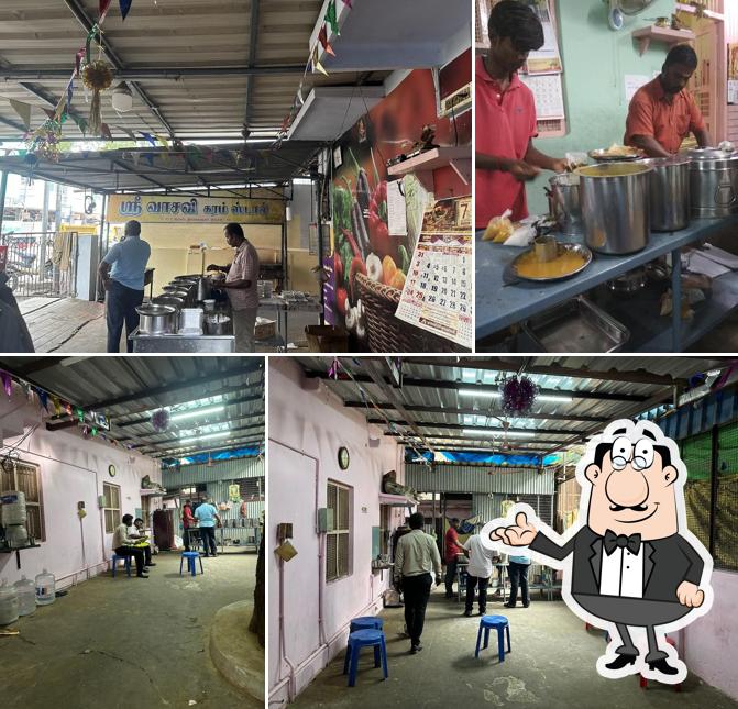 The interior of Sri Vasavi Garam Stall thillainagar