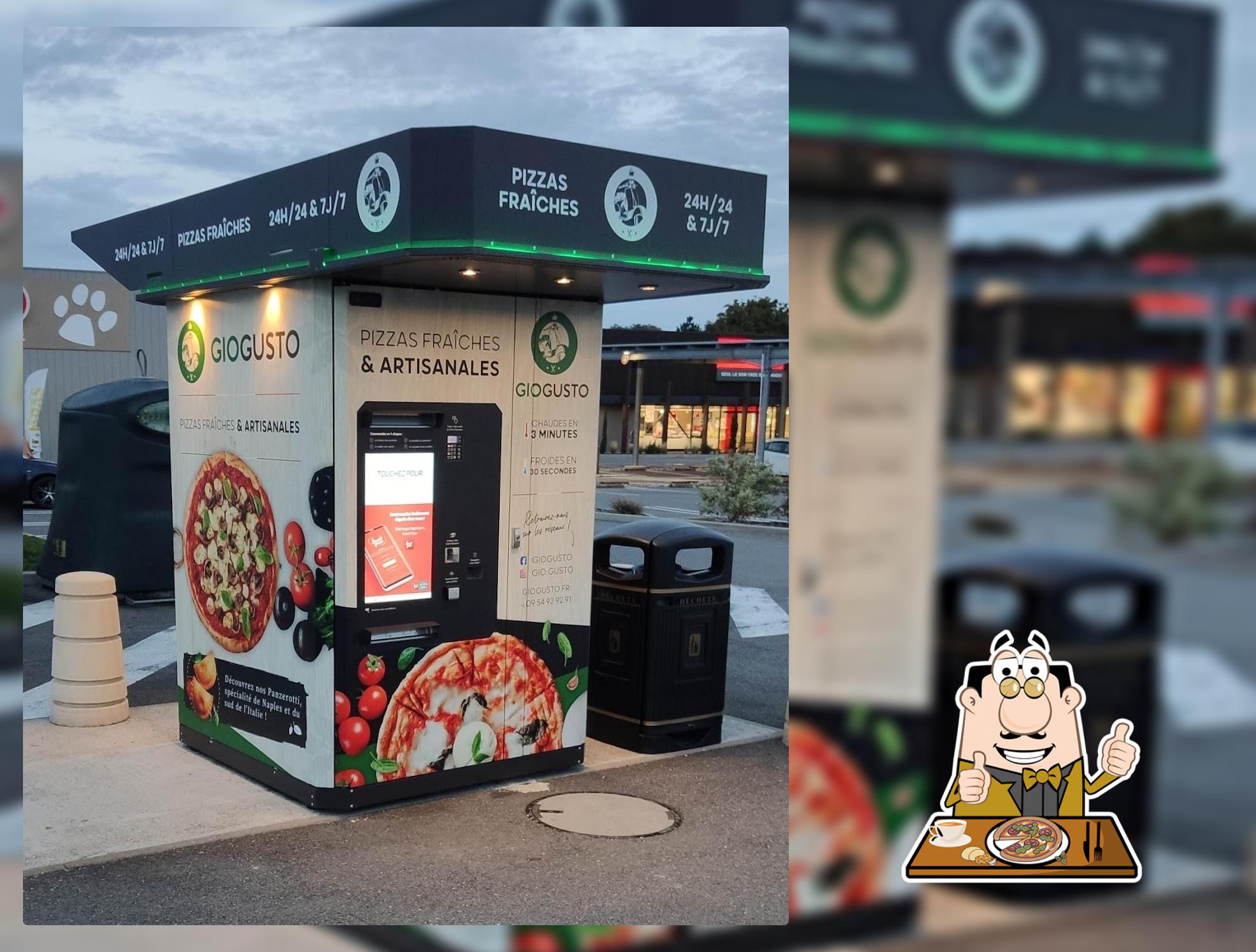 Giogusto - Distributeur de pizzas