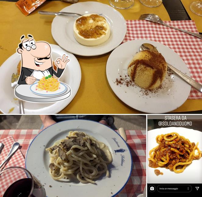 Spaghetti alla carbonara al Soldano in Duomo