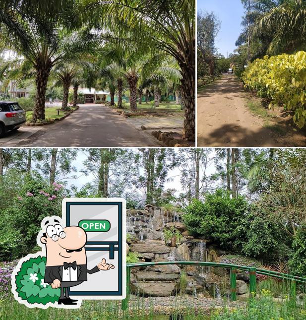 You can get some fresh air outside BAY LEAF RESTAURANT COORG