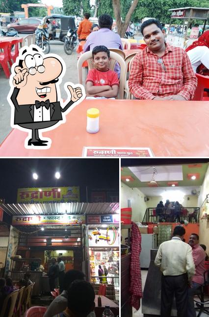 The interior of Rudrani Fast Food