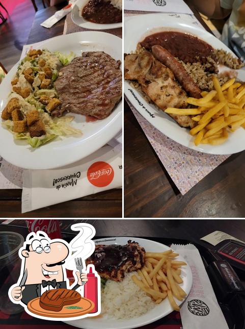 Prove pratos de carne no Mania de Churrasco Prime Steak & Burger - Shopping Nova Iguaçu
