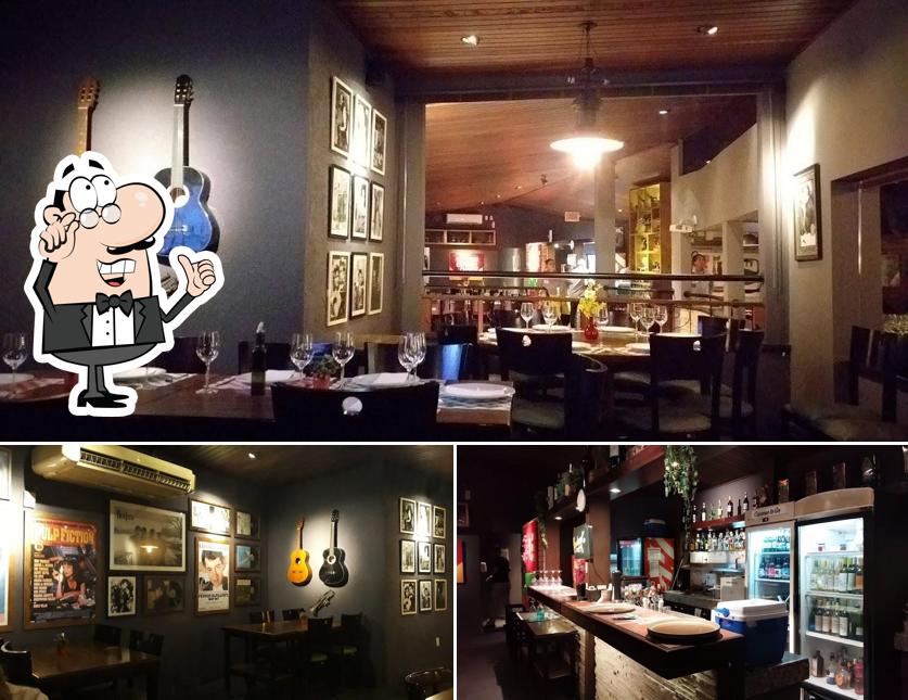 O interior do CAPRESE FLORIPA