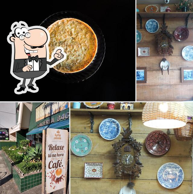 O exterior do Kaffee Colônia