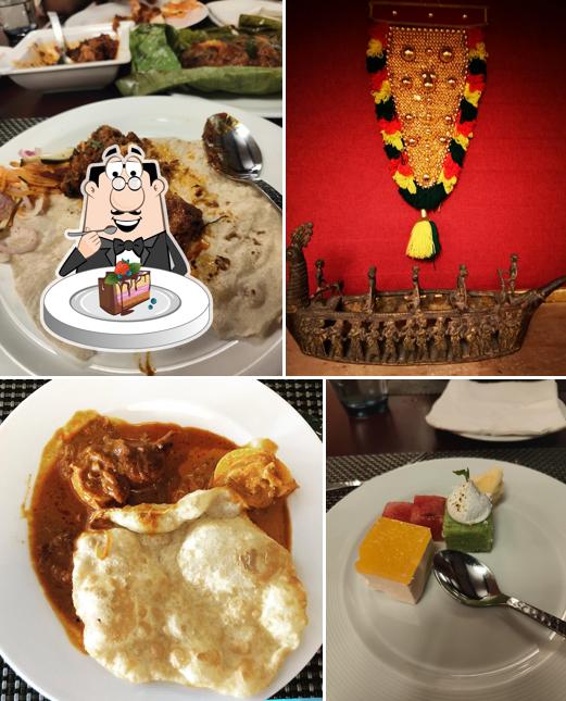 Chocolate cake at Keraleeyam Restaurant at The Leela Ashtamudi- A Raviz Hotel