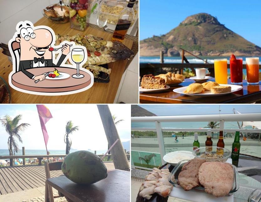 Platos en Quiosque Rico Point - Praia da Macumba