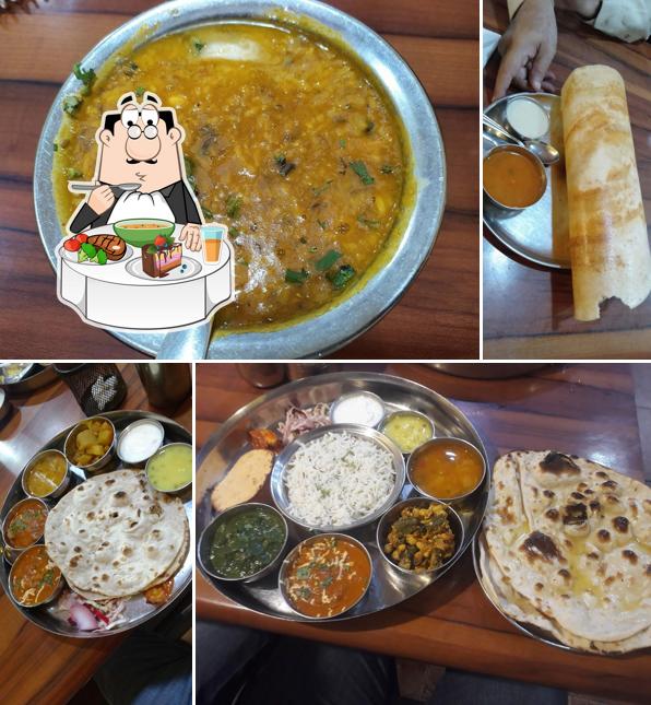 Hot and sour soup at Annapurna Pure Veg Family Restaurant