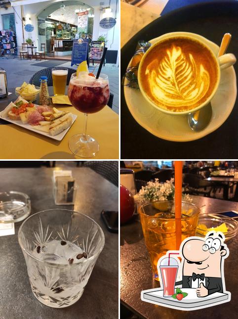 Puoi ordinare un drink dal menu