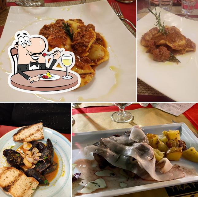 Cibo al Ristorante trattoria le Piastre