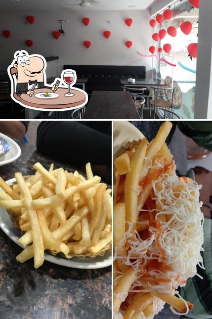 The photo of food and interior at Cad M Cad B