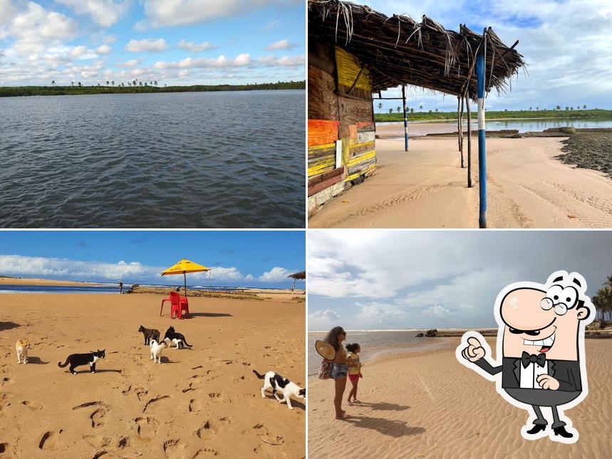 O exterior do Barraca do Boca Rica