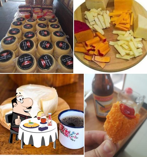 Prato de queijo em Ranchonet Cafe Com Pimenta