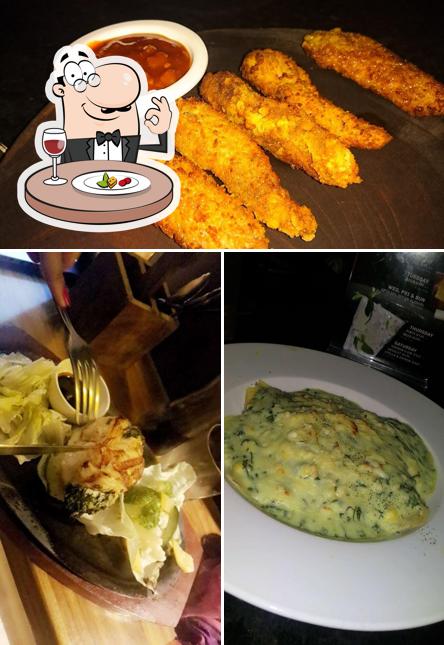 Food at Big Bang Theory Bar and Kitchen