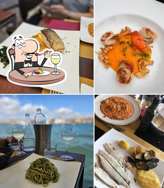 Cibo al Trattoria Ai Cacciatori