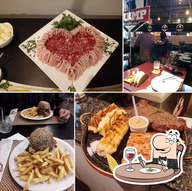 Comida em Rump Beer and Grill