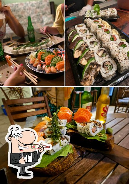 No Quintal dos tucanos, você pode pedir sushi