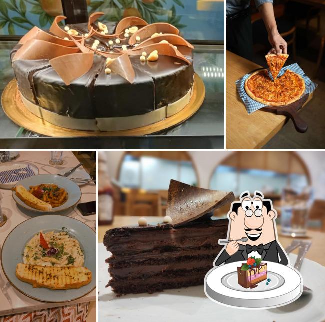 Chocolate cake at The Sauce Code