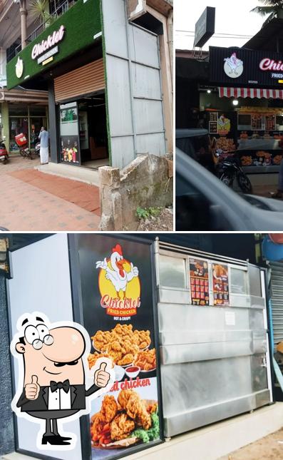 Here's a pic of Chicklet FRIED CHICKEN Hot & crispy