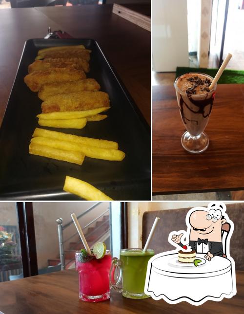 Tiramisu at Hashtag resto cafe