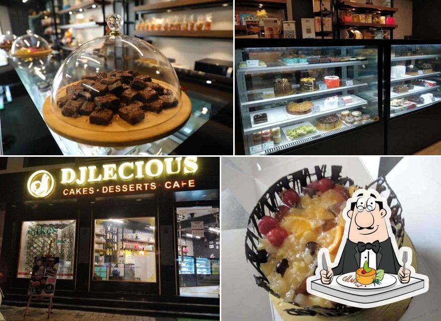 Food at DJlecious Cake Shop
