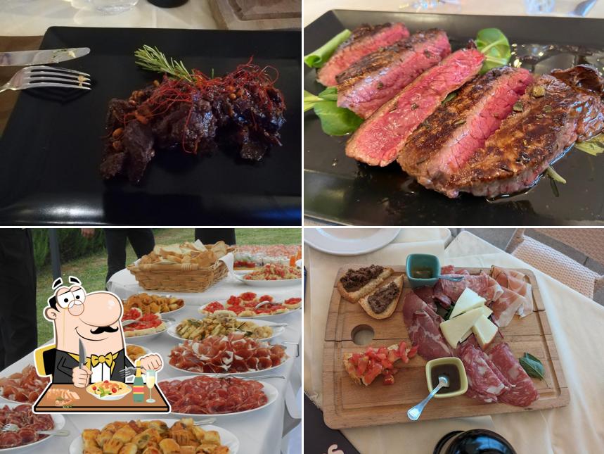 Cibo al Ristorante Taverna di Bibbiano