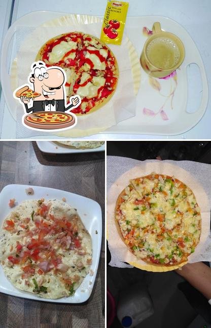 Get different kinds of pizza