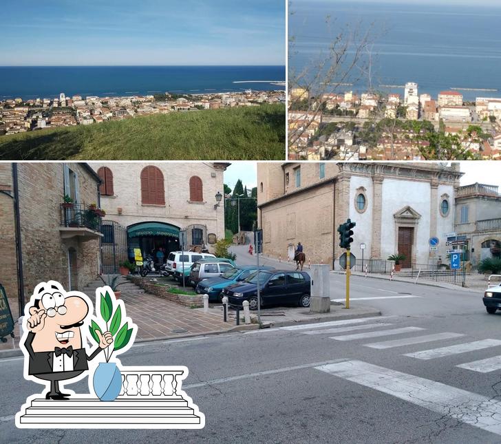 Gli esterni di BAR ROMA NAPOLI E BIGLIETTERIA AUTOLINEE CARDINALI MAURO