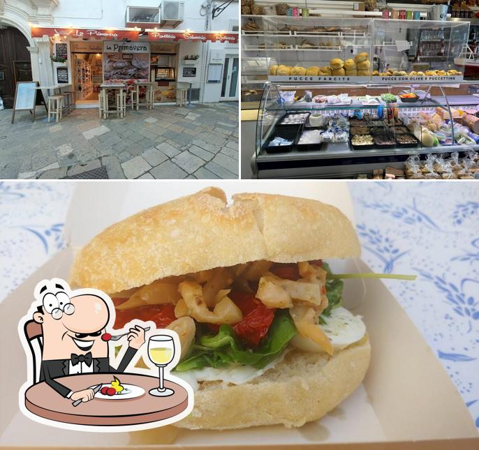 Questa è la foto che raffigura la cibo e interni di Panificio Biscottificio 'Primavera' Di Polo Marco & C. S.N.C