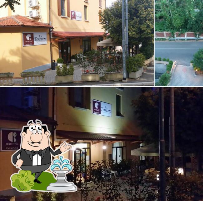 Guarda gli esterni di Trattoria Locanda La Terrazza di Mariani Ilenia & C. s.a.s