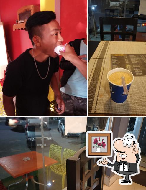 The interior of Rasta