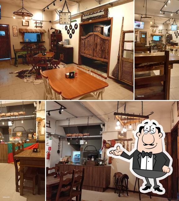 O interior do Restaurante Bolicho 27 LTDA