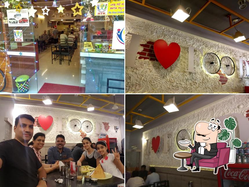 The interior of HOTTE THUMBA PURE VEG RESTAURANT