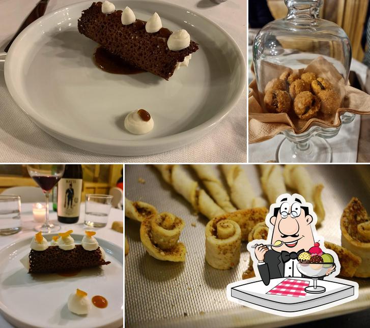 Ristorante Roma serve un'ampia selezione di dolci