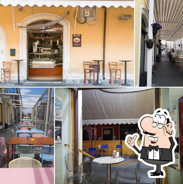 Gli interni di Bar Le Caravelle