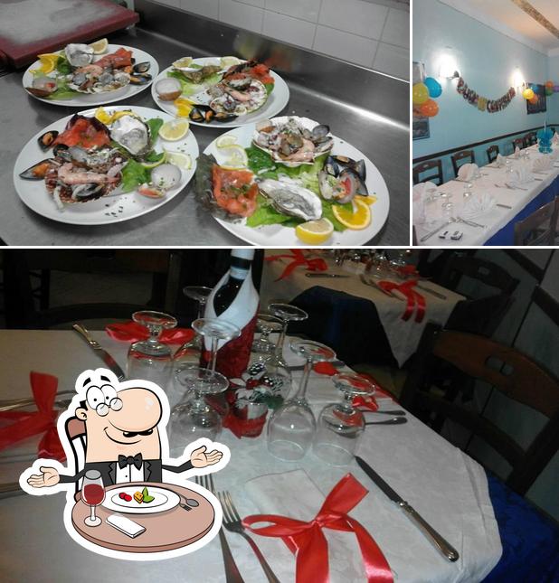 La foto della tavolo da pranzo e frutti di mare di Perbacco di Giuseppe D' Incicco