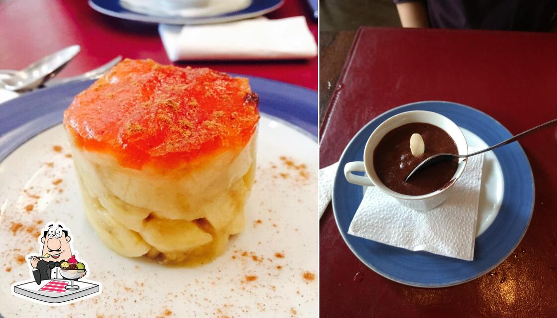 Peça uma das sobremesas