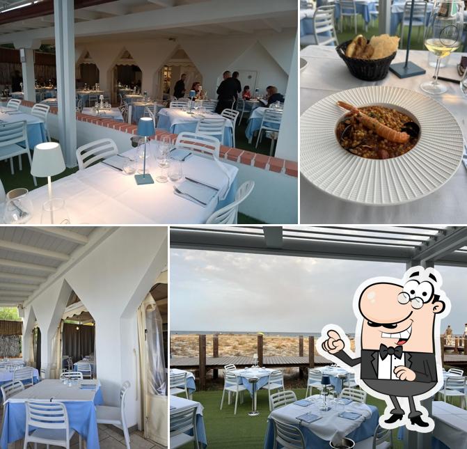 Gli interni di RISTORANTE LA LUNA