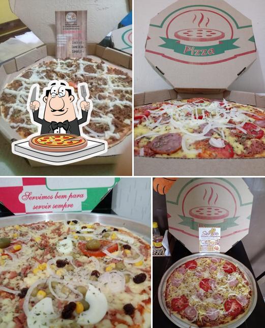 Experimente diversos tipos de pizza