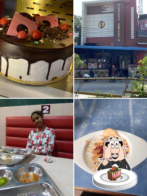 Chocolate cake at Sanghu Sweets & Fast Food