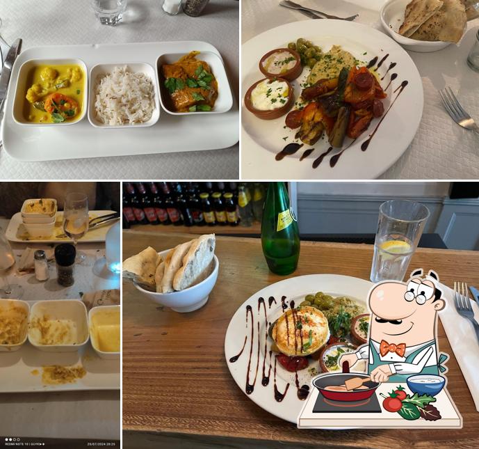 Poulet au curry à Aux Sabots Rouges