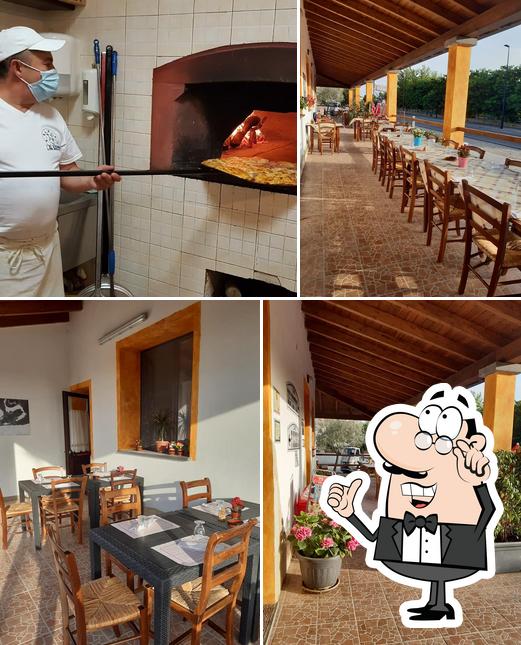 Gli interni di Al Ranch Baradili