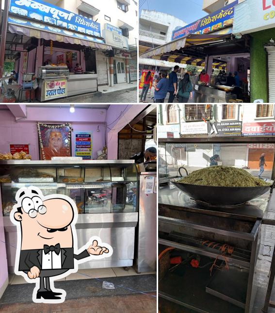 The interior of Annapurna Refreshment ( Usha Nagar) Poha Jalebi