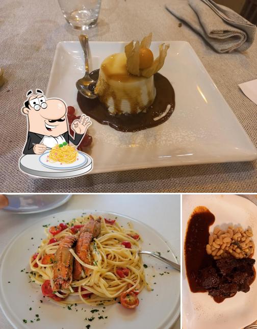 Spaghetti alla carbonara al Ristorante Pizzeria "Lo Sfizio"