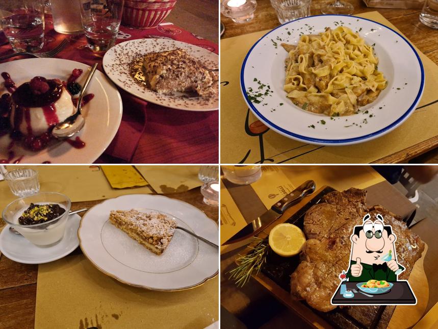 Cibo al Scuola Elementare della Pasta