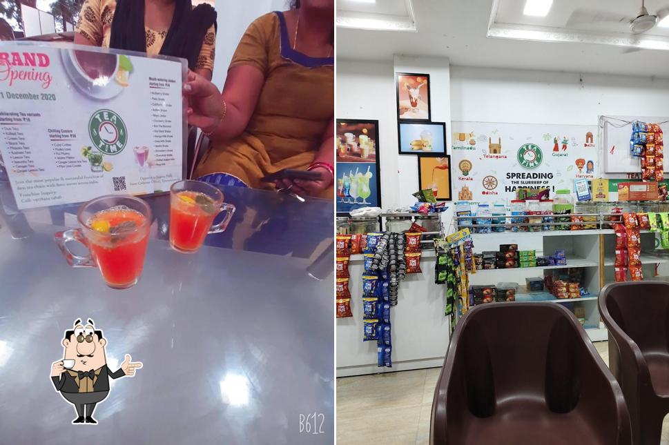 Tea Time offers a variety of drinks