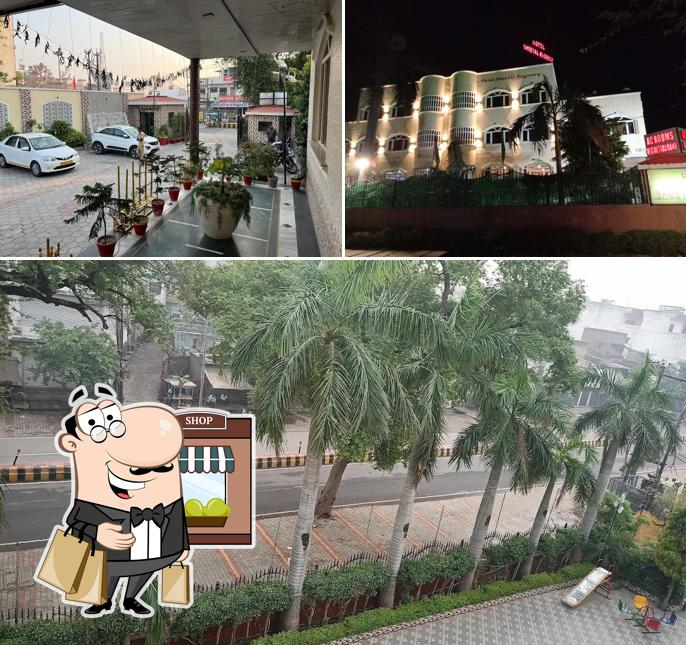 The exterior of HOTEL SHEETAL REGENCY