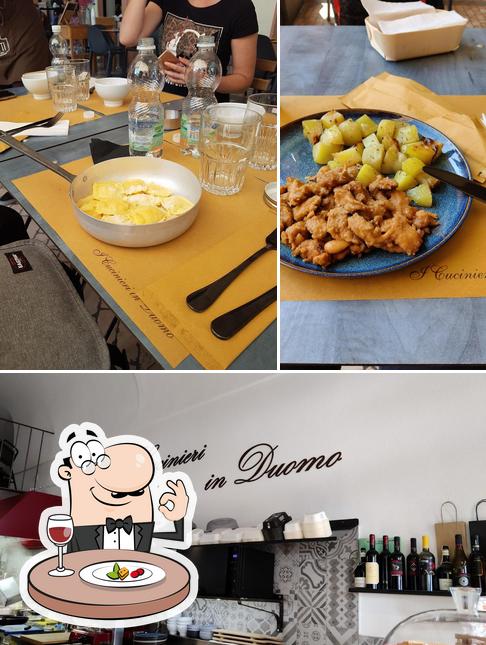 La foto della cibo e interni di I cucinieri in Duomo