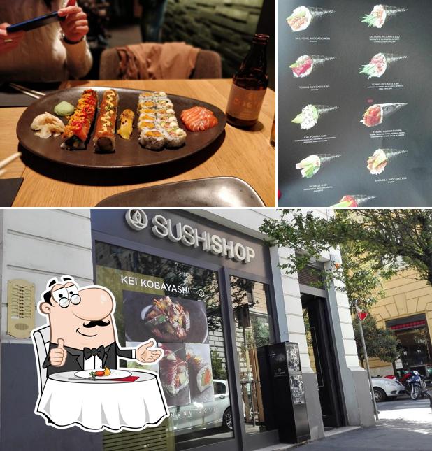 Ecco una foto di Sushi shop