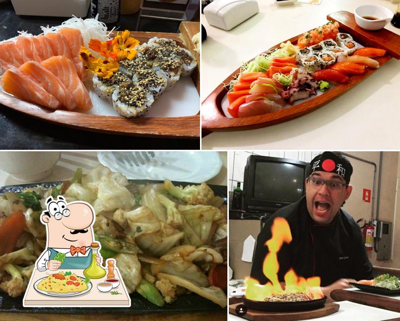Comida em Sushi do Alberto